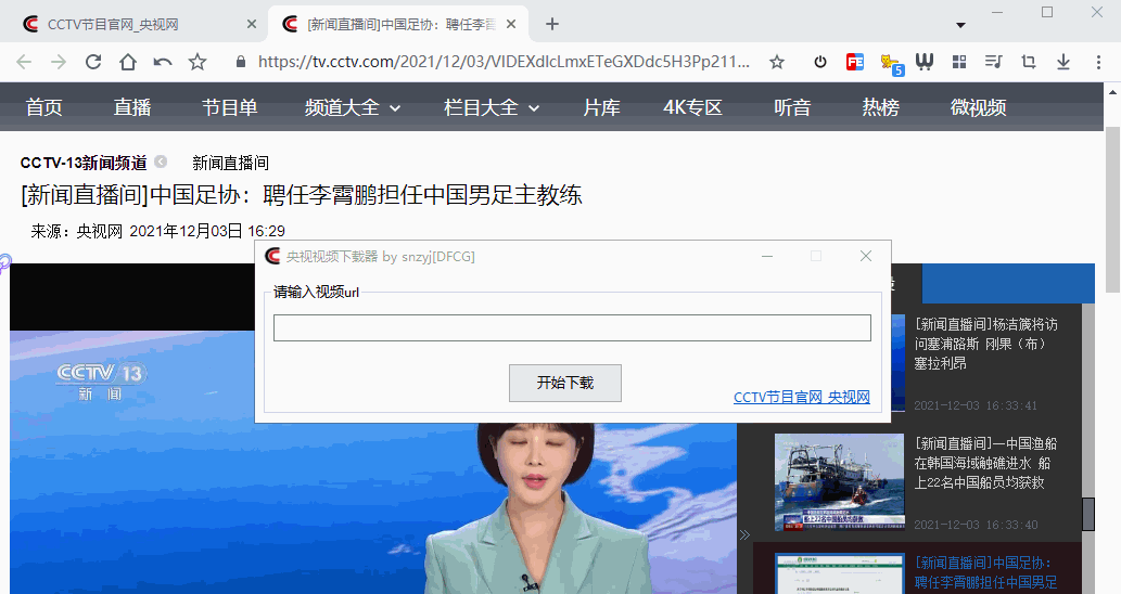 央视视频下载工具